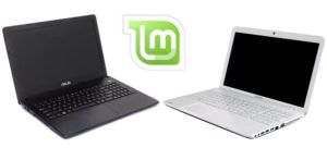 The ASUS Atheros laptop appears to be more compatible with Linux Mint than the Toshiba Satellite